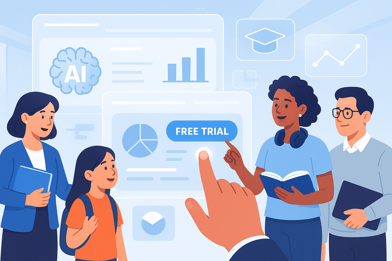 Por qué las pruebas gratuitas son importantes al elegir una plataforma de educación en IA